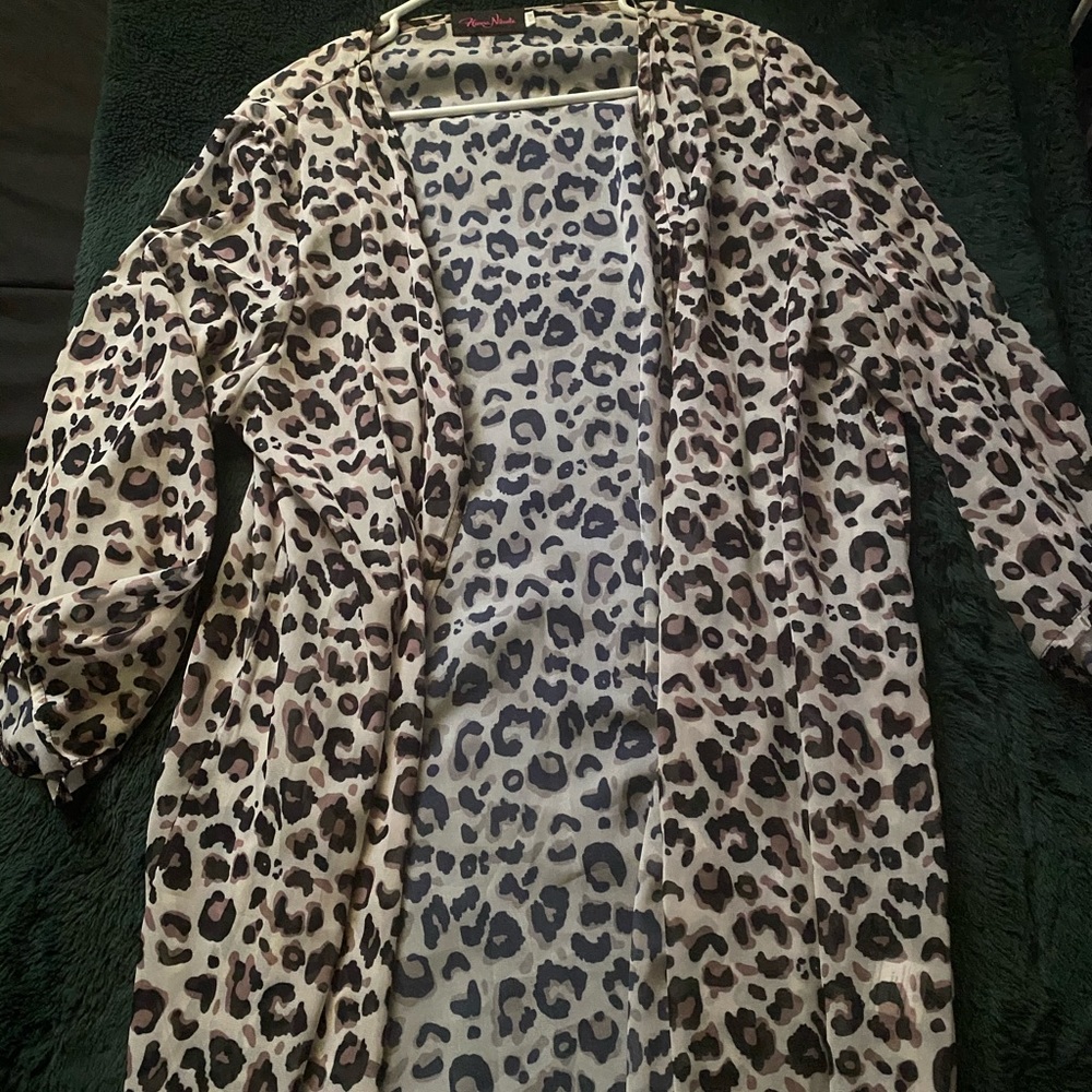 Leopard Kimono